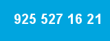 925 527 16 21 925 527 16 21